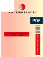 Dost Steel QuarterlyReportMarch2016 PDF