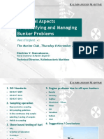 Technical Aspects of Identifying and Managing Bunker Problems