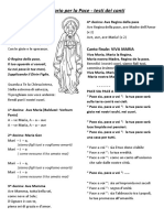 Animazione Per Il Rosario Della Pace