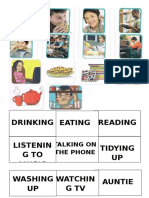 Reading Eating Drinking: Talking On The Phone