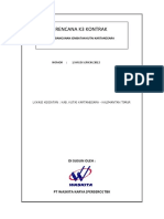 Rencana k3 Kontrak Konstruksi Sample PDF