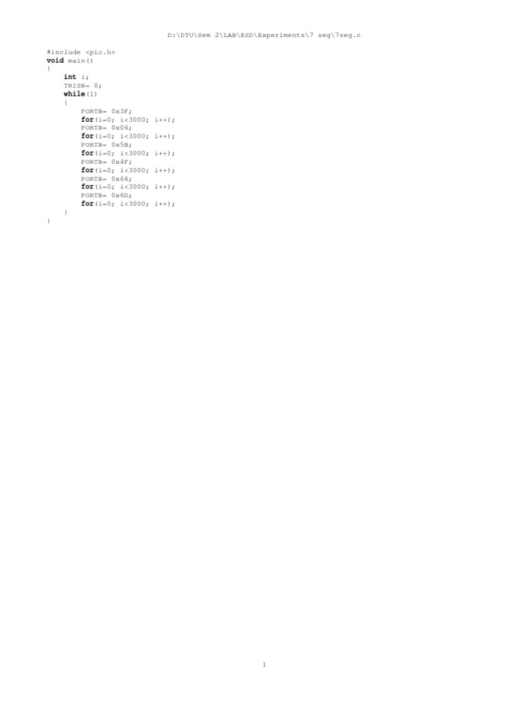 Void Main Int I While | PDF | Teaching Methods & Materials | Technology ...