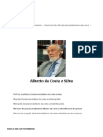 Alberto Da Costa e Silva _ Academia Brasileira de Letras-