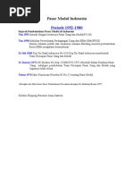 Download Pasar Modal Indonesia by niewdelars SN3254891 doc pdf