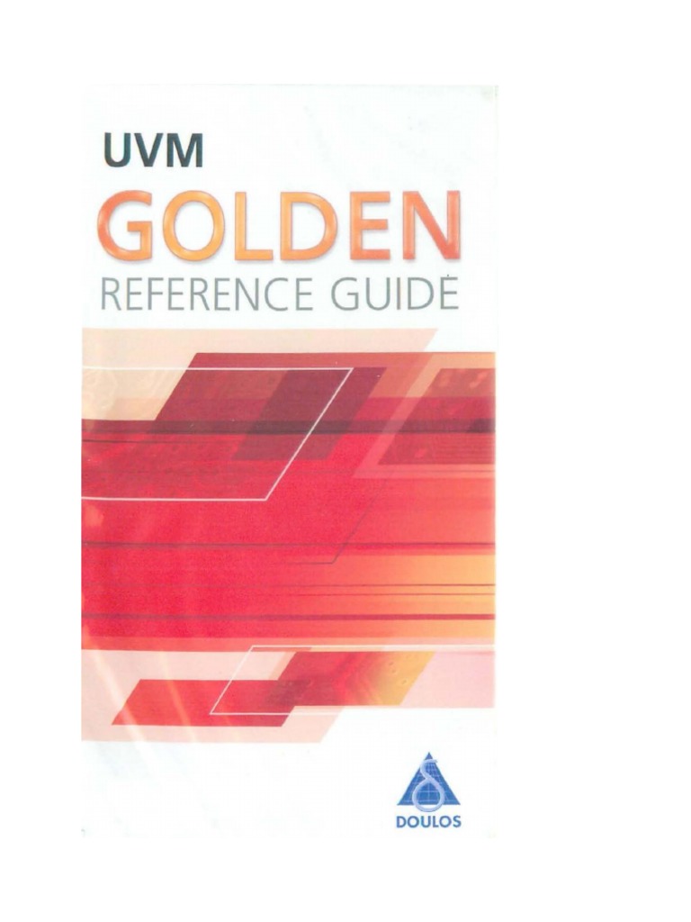 UVM Golden Reference Guide PDF | PDF