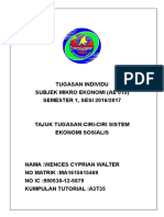 Kerja Kursus Ekonomi Individu