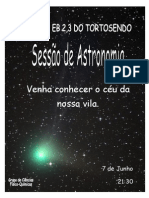 Cartaz de Astronomia