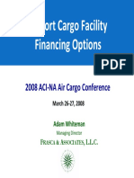 Cargo Airport Financing