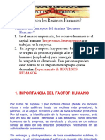 Clase I - Importancia Del Factor Humano