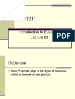 Introduction To Business - MGT211 Lecture 03.ppt