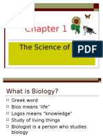 Chapter 1 the Science of Life