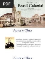 Cidades No Brasil Colonial