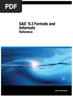 SAS Formats and Informats