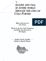 Ben Bagley S Decline and Fall of The Entire World As Seen Through The Eyes of Cole Porter Pno Voc Porter PDF