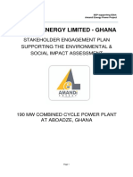 Stakeholder Engagement Plan Amandi Energy Independent Power Plant May 2015