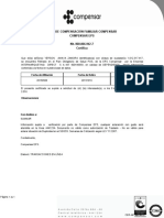 Certificacion Compensar PDF