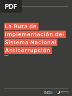 Estructura del Sistema Nacional Anticorrupción | PDF | Corrupción ...