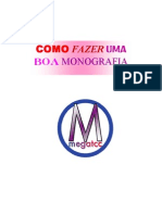 Como Fazer Uma Boa Monografia