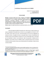 O Professor de Música - Percursos Até A Lei 11769-2008