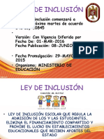 Ley de Inclusion
