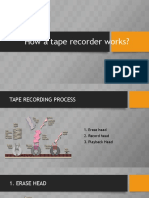 How a Tape Recorder Works in 4 Simple Steps