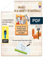 Building With A Variety of Materials Poster