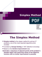 Simplex Method