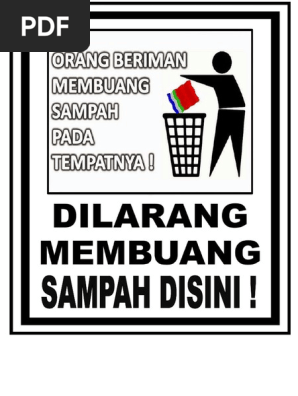 Buang Sampah Pdf