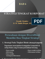 Strategi Tingkat Korporat