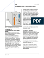 Instructions For D64RPB30 Series C1 Ground Fault Relay