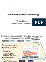 The Balanced Scorecard Methodology