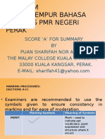 MArking Procedures For Pt3