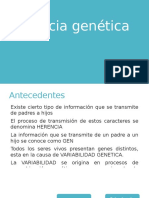 Herencia Genética