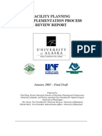 Facility Planning and Implementation Process Review Report: January 2002 - Final Draft