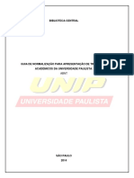 Manual de Normalização Abnt Unip