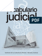 Vocabulario Judicial 2014