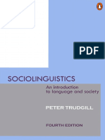 Download Peter Trudgill Sociolinguistics an Introduction to Language and Society by Estudios Interculturales SN325529859 doc pdf