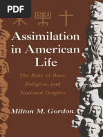 Download Milton M Gordon Assimilation in American Life the Role of Race Religion and National Origins by Estudios Interculturales SN325530681 doc pdf