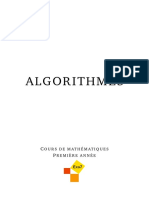 Livre Algorithmes