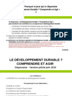 Diaporama - Le Developpement Durable Comprendre Et Agir