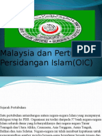 Malaysia Dan Pertubuhan Persidangan Islam(OIC)