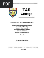 Download AACS4794 MIS Written Assignmen by Chia Kong Haw SN32553329 doc pdf