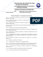 Eficiencia Energetica Lista de Trabajos