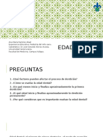 Edad dental: factores y métodos de evaluación