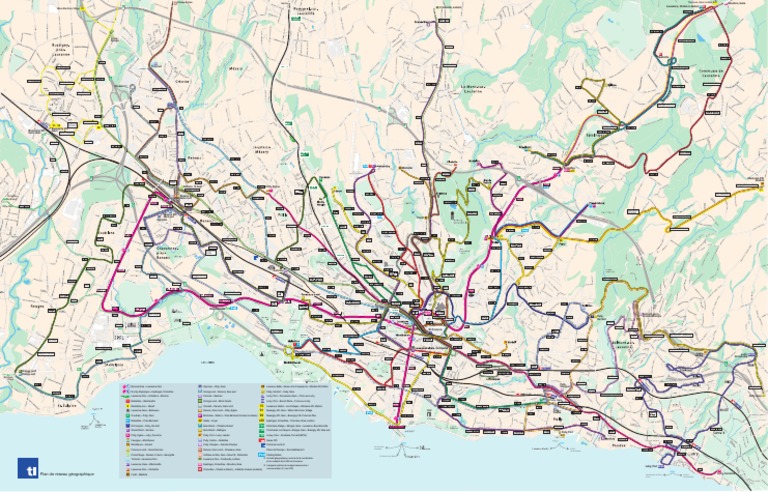 TL Plan Reseau Geographique | PDF | Transport public | Suisse