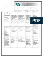 Instrumento Para Evaluar