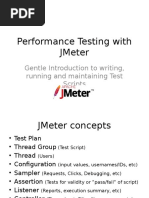 Performance Testing With Jmeter: Gentle Introduction To Writing, Running and Maintaining Test Scripts