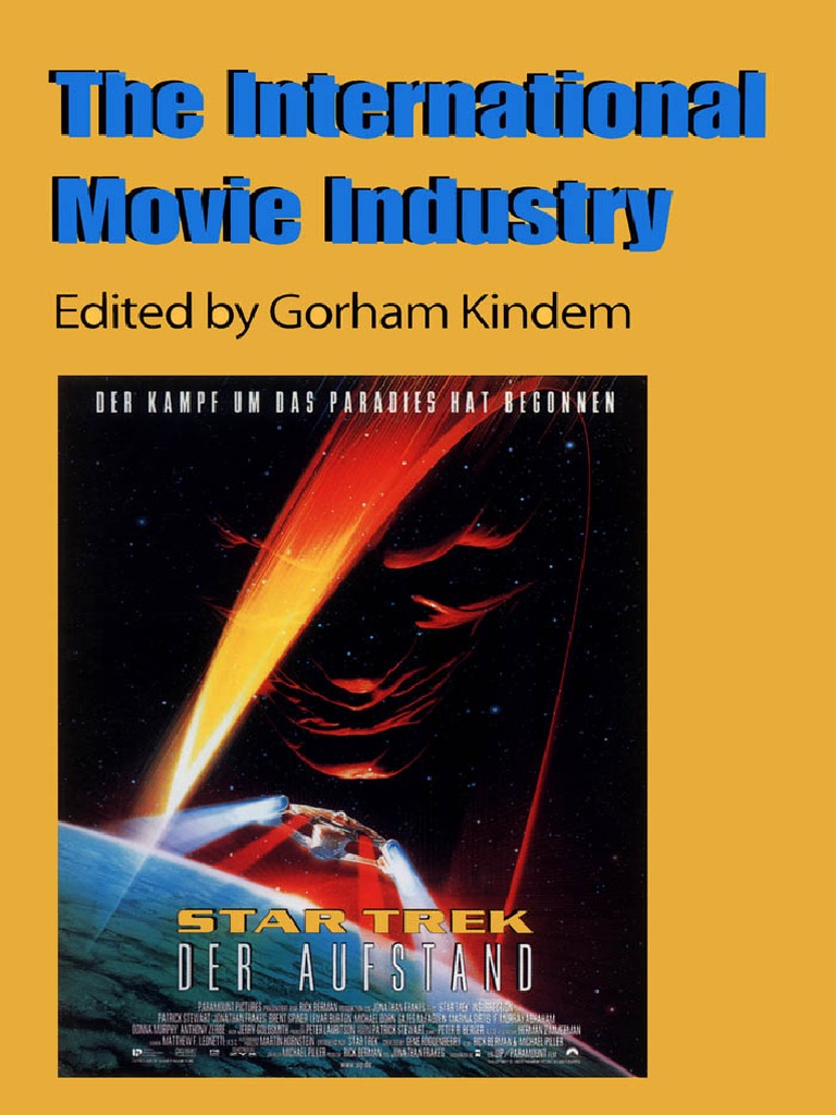 Professor Gorham Kindem PHD The International Movie PDF PDF Cinema Of Japan Film Industry Foto