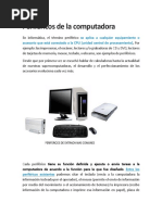 Perifericos de La Computadora