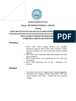 Surat Keputusan Pencabutan Anggota Himpro